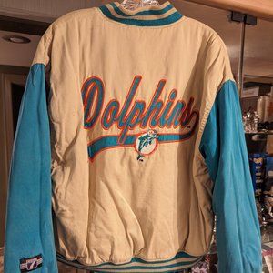 Dolphin's Vintage Varsity Bomber Jacket